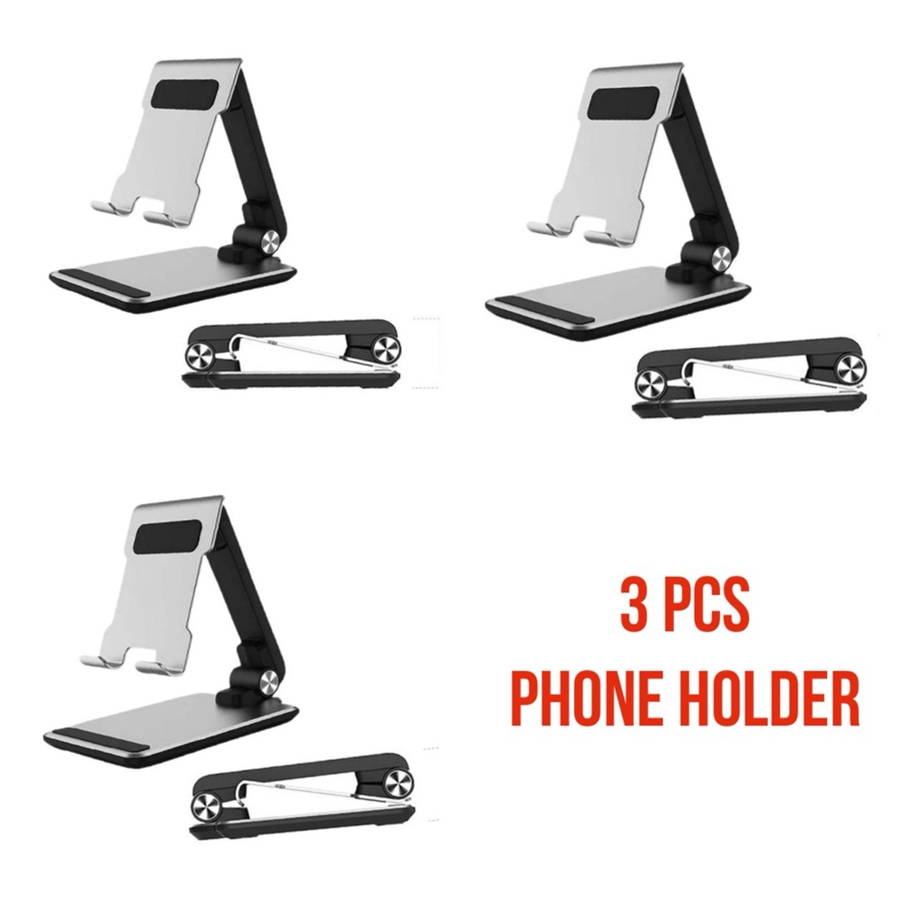 3 PACKS - Phone Holder IPad Holder Universal Desktop Holder